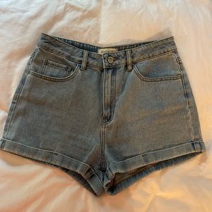 PacSun Women Denim/Jean Shorts - Blue Wash 29